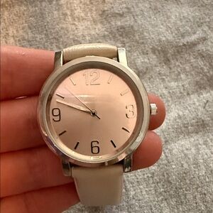 Elegant Watch with Silver Accents